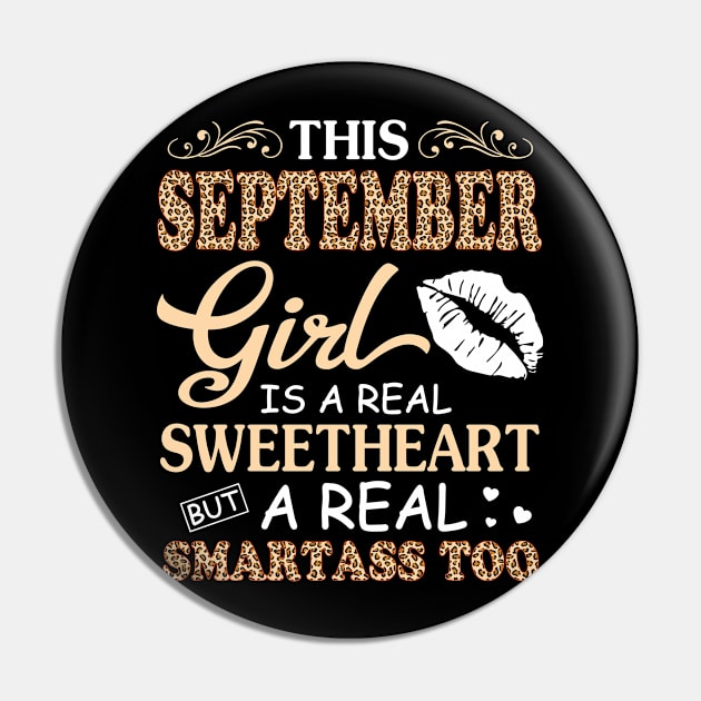 This September Girl Is A Real Sweetheart A Real Smartass Too Pin by joandraelliot