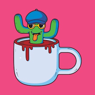 cactus in a cup T-Shirt