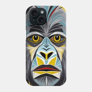 Portrait of Gorilla Phone Case