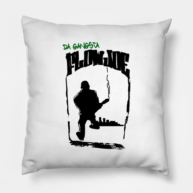 FLOWJOE Pillow by undergroundART