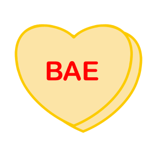 Conversation Heart: BAE T-Shirt