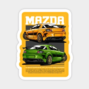 Mazda RX-8 Fanatic Magnet