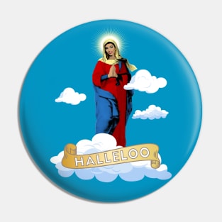 halleloo !  shangela and virgin mary Pin