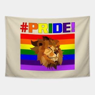 #Pride Lion Tapestry