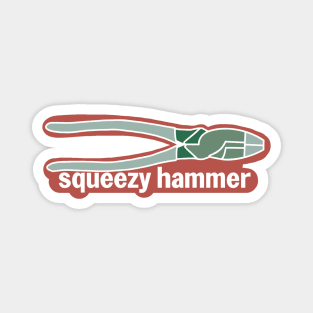 Squeezy Hammer Funny Electrician Lineman Pliers Magnet