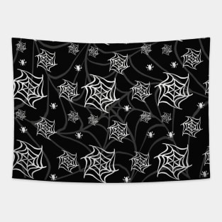 Spider web Halloween Tapestry