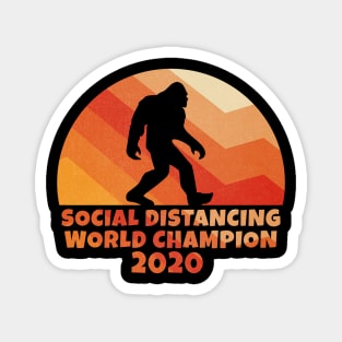 Social Distancing champion Magnet