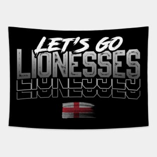 Let's Go Lionesses Tapestry