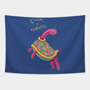 Unicorn Turtle Tapestry