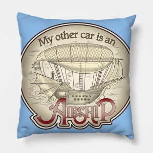 My Other Car Is An Airship Pillow