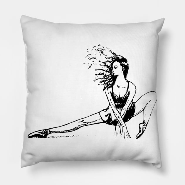 Ballerina Pillow by Gidras