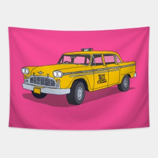 New York Taxi Tapestry