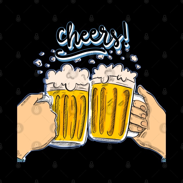 i need to cheers,beer funny t-shirt by bakry