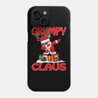 Grumpy Santa Claus Reindeer Christmas Matching Costume Phone Case