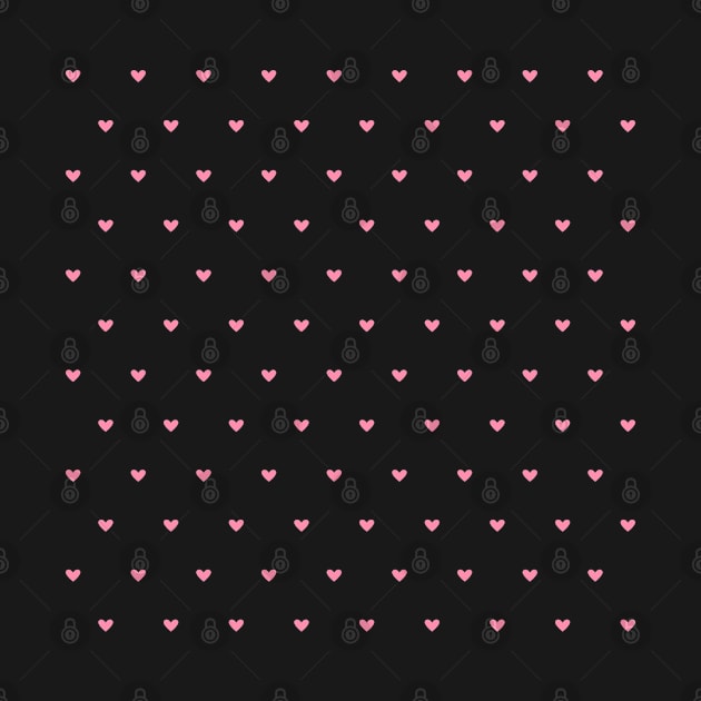 Mini Pink Heart Pattern by Lizzamour