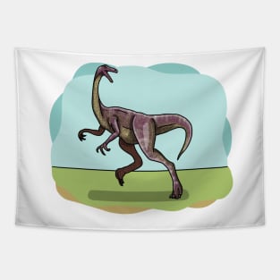 gallimimus dinosaur Tapestry