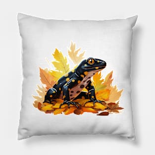 Fire Salamander Pillow