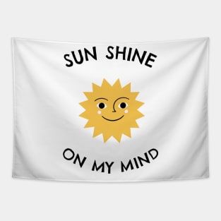 Sun shine on my mind - Sea Sun Holiday Tapestry