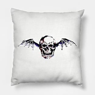 Avenged Sevenfold Logo In Pop Art Pillow