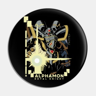 digimon alphamon royal knight Pin