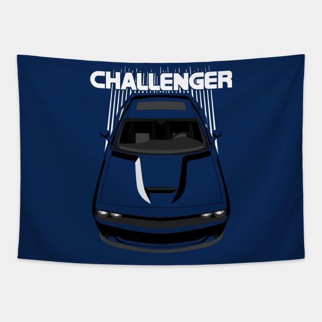 Challenger - Bright Transparent/Multi Color Tapestry by V8social