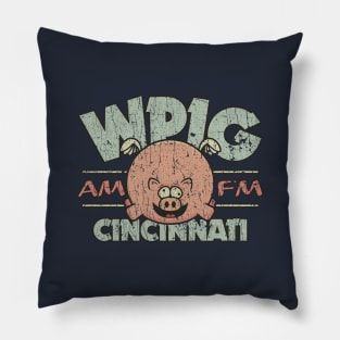 WPIG Cincinnati 1978 Pillow