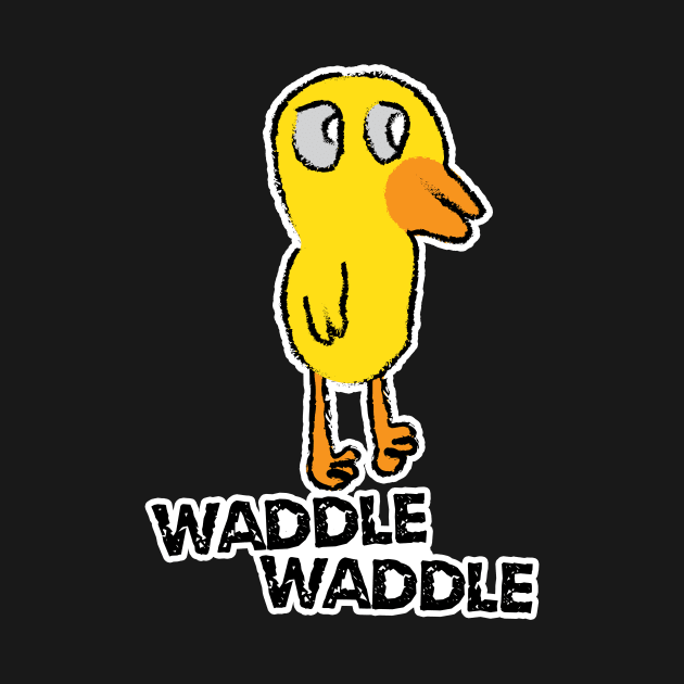 Waddle Waddle Duck by spiralrewind