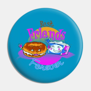 Bagel & Cream Cheese Forever Pin