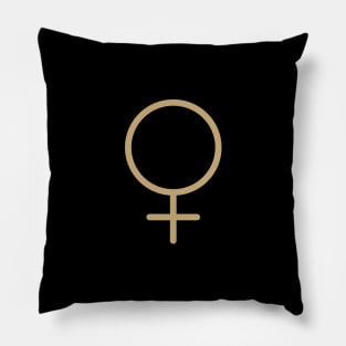 Venus Solar System Symbol Pillow