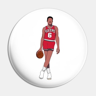 Julius Erving Pin