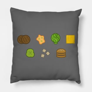 Burger Jingle Pillow