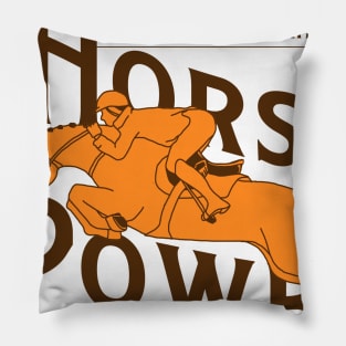 Horse Power Pillow