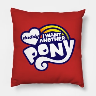 Funny Movie Quote Retro Cartoon Logo Parody Mashup Pillow