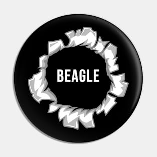 Funny Nickname  Beagle Present Pin