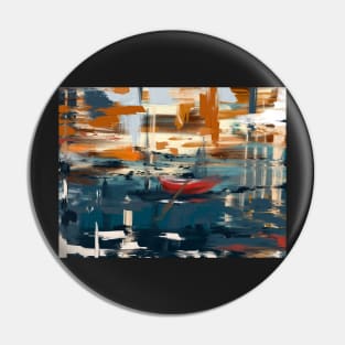 Abstract painting Pin