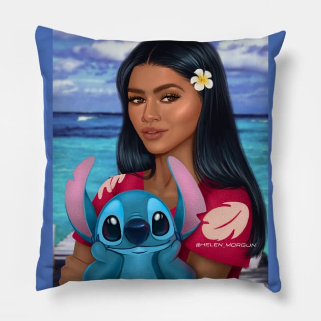 Lilo Pillow by helen_morgun