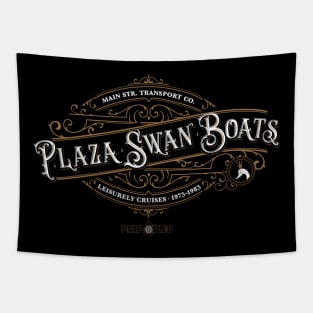 Swan Boats Tapestry