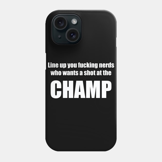 The CHAMP v1 Phone Case by Destro