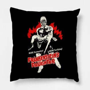 Frankenstein's Daughter Pillow