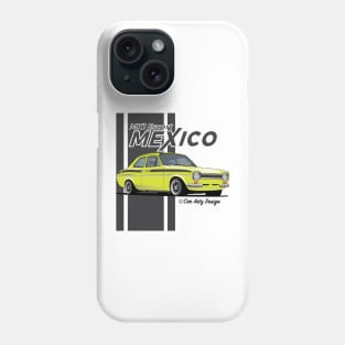 Mk1 Escort Mexico (Green + Black) Phone Case