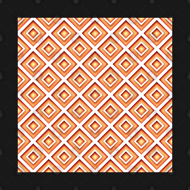 Seamless Sienna Geometric Pattern by lissantee