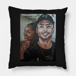 Quincy and Kim Porter Pillow