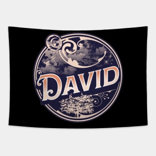 David Name Tshirt Tapestry