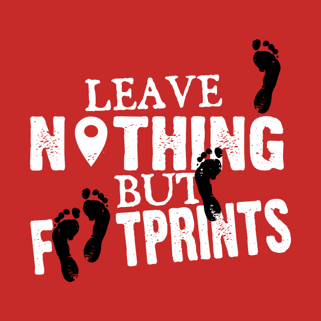 Leave nothing but footprints by nektarinchen