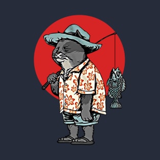 Cat fishing T-Shirt