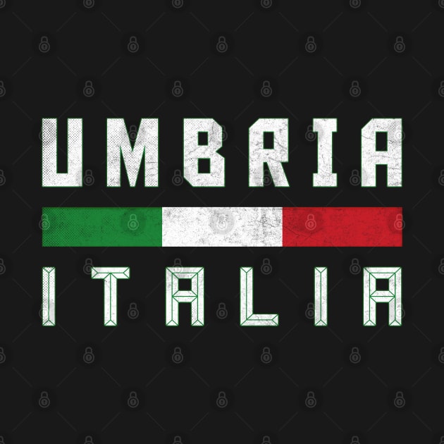 Umbria Italia / Italy Typography Design by DankFutura