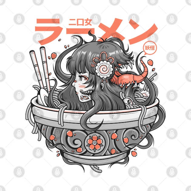 Ramen Yokai Girl by Bear Noise