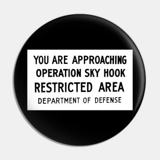 Operation Sky Hook Pin