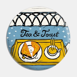 Tea and Toast Pin
