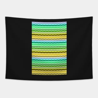 Candy colors waves Tapestry